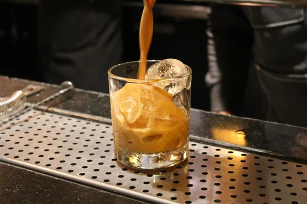 Coctel en preparación